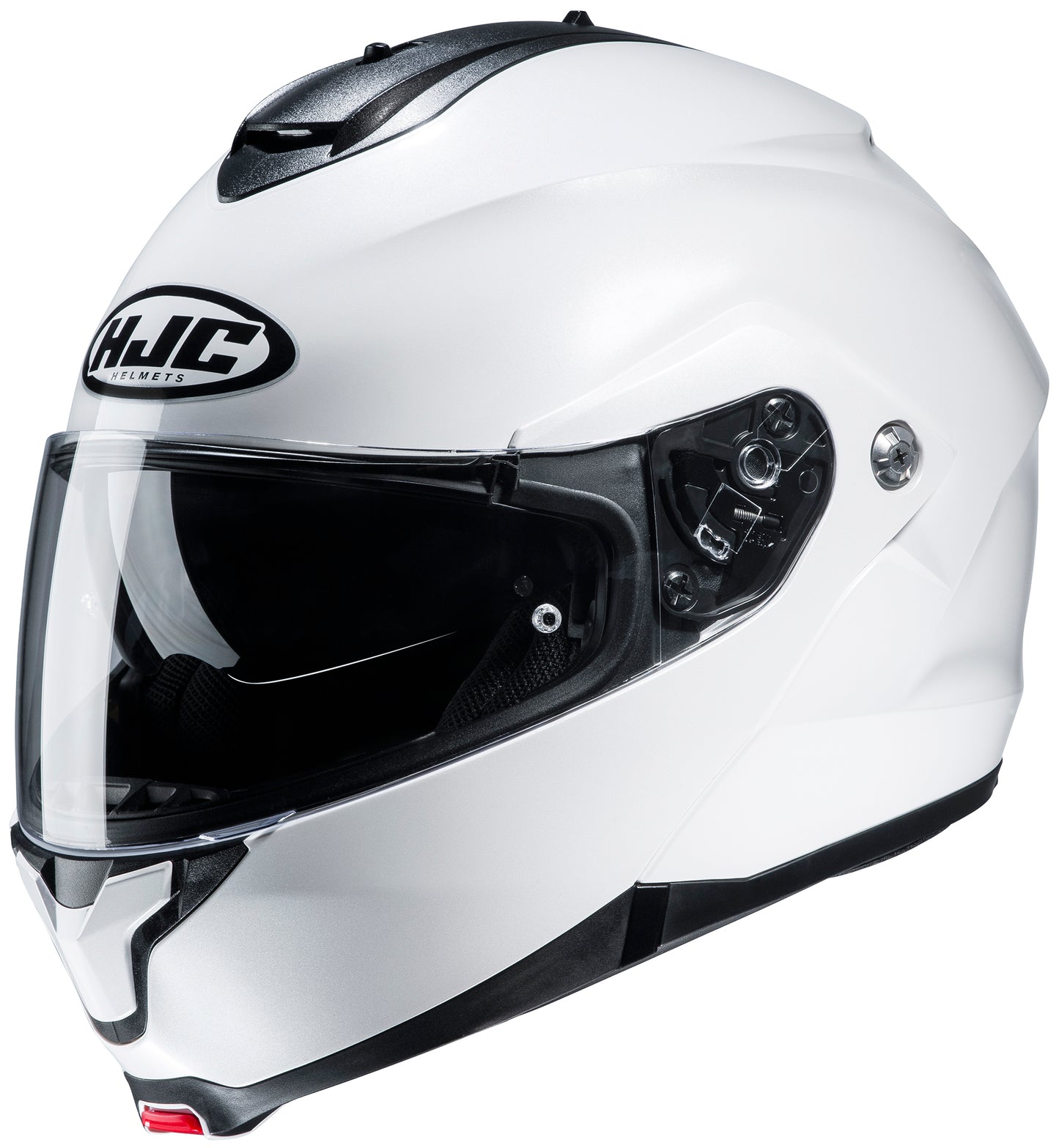 HJC C91 Modular Motorycle Helmet (Pearl White)