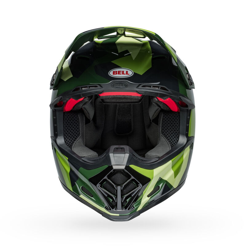 Bell Moto-9S Flex Helmets (Rover Gloss Olive Camo)