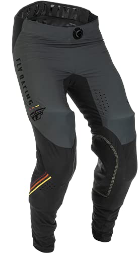 FLY Racing Adult Lite SE Speeder Motocross Pants (Metal/Red/Yellow)