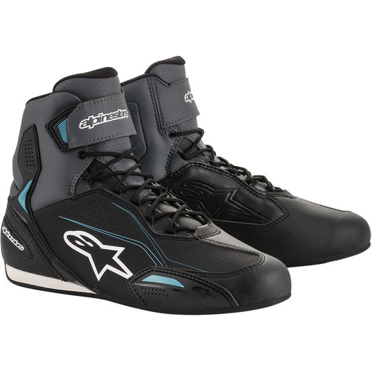 Alpinestars Women Stella Faster-3 Shoes (Black / Gray / Ocean)