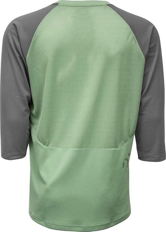 Fly Racing RIPA 3/4 Sleeve Jersey (Sage / Charcoal / Grey) - Small