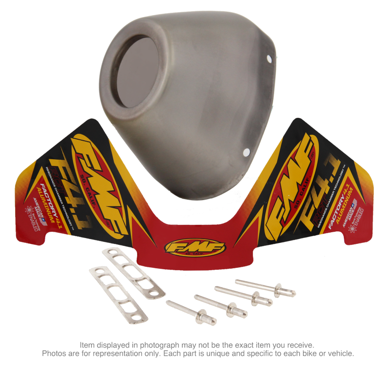 FMF Racing RCT SS Replacement End Cap Kit