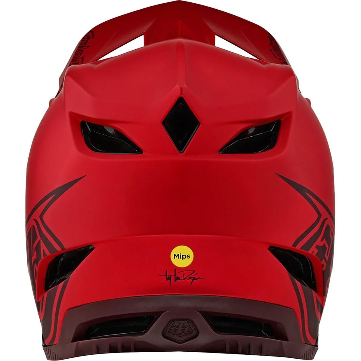 Troy Lee Designs D4 Composite MIPS Full Face Mountain Bike Helmet (Red)