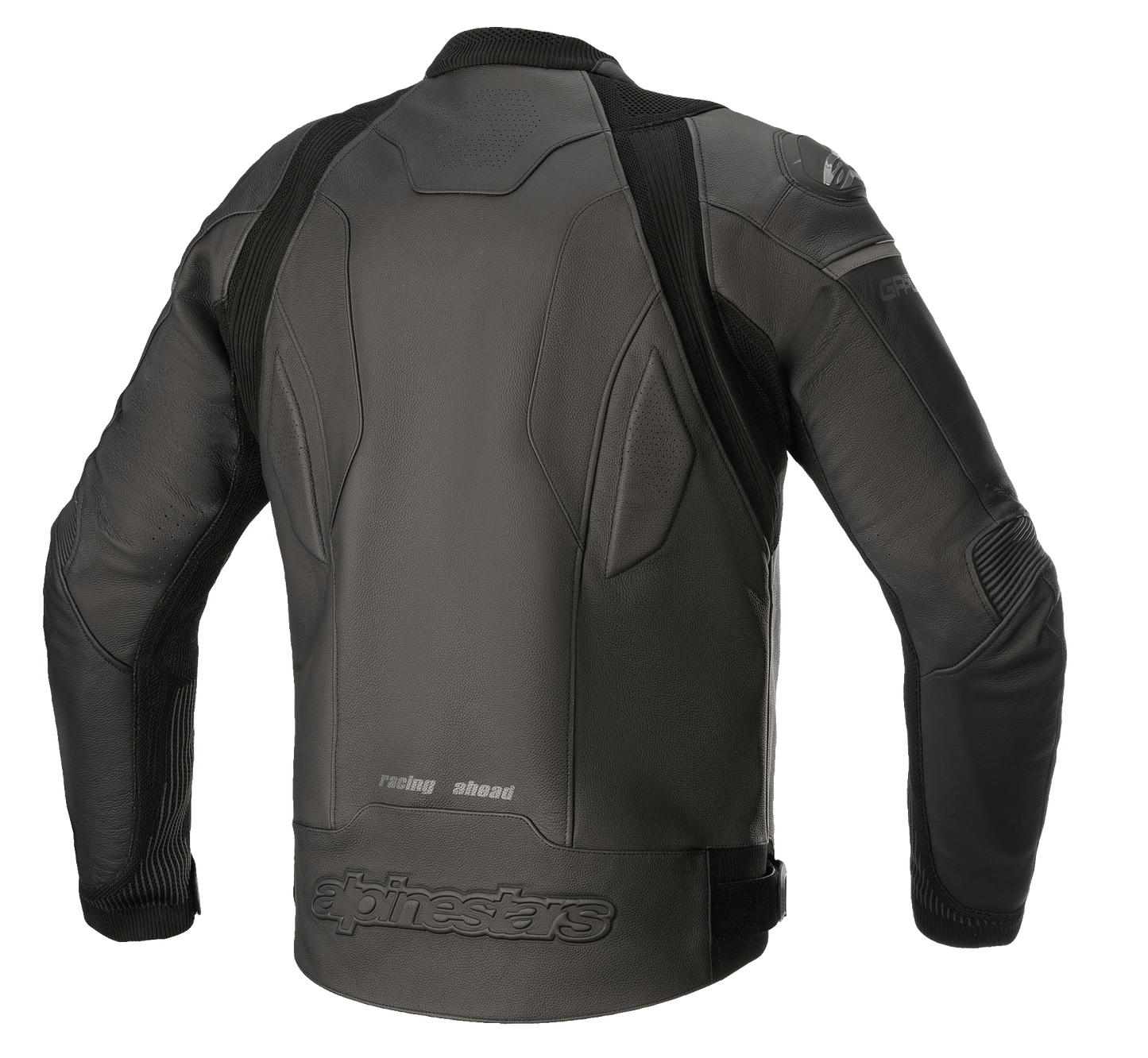 Alpinestars GP Plus R V3 Rideknit® Leather Jacket (Black / Black)