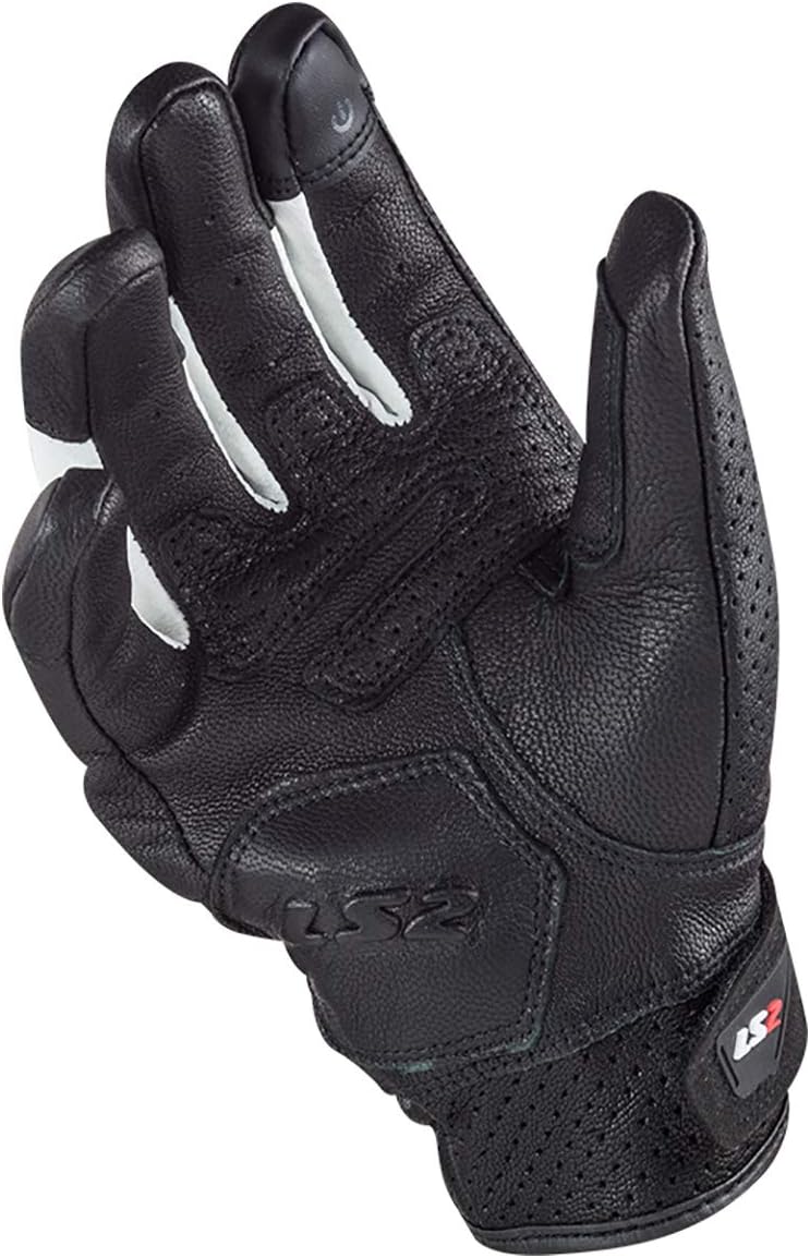 LS2 Helmets Spark Glove (Black/White)