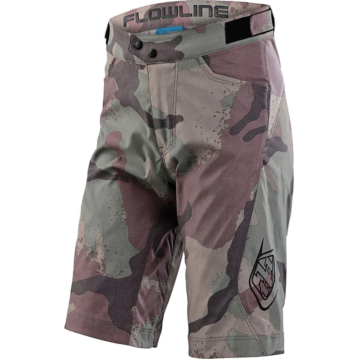 Troy Lee Designs Youth Flowline Camo Woodland Shorts Shell size 22