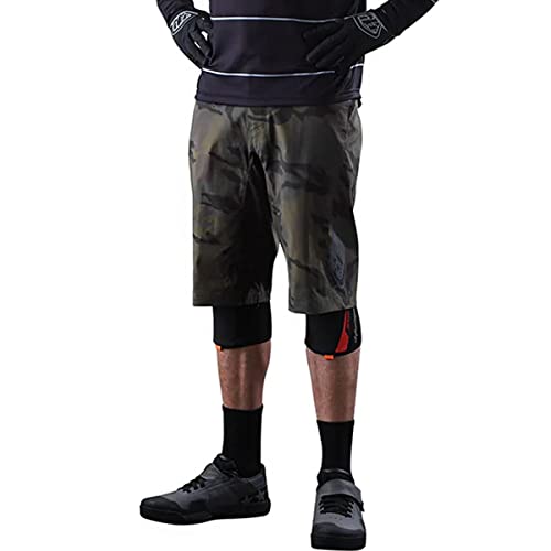 Troy Lee Designs Cycling Mountain Bike Trail Biking MTB Bicycle Shorts for Men, FLOWLINE Short NO Liner (38, Spray CAMO Army)