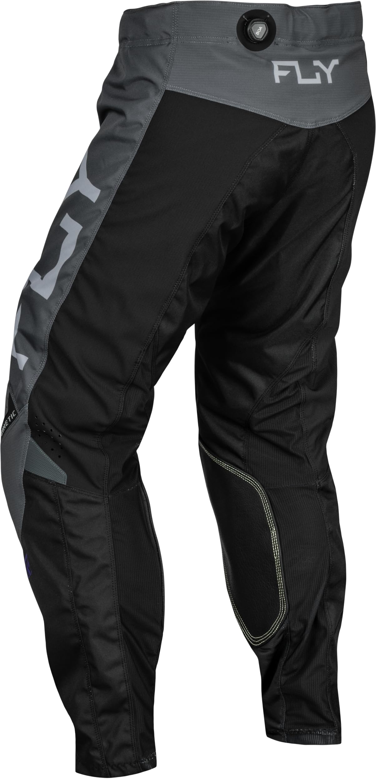 Fly Racing 2024 Adult Kinetic Reload Pants (Charcoal/Black/Blue-Iridium)