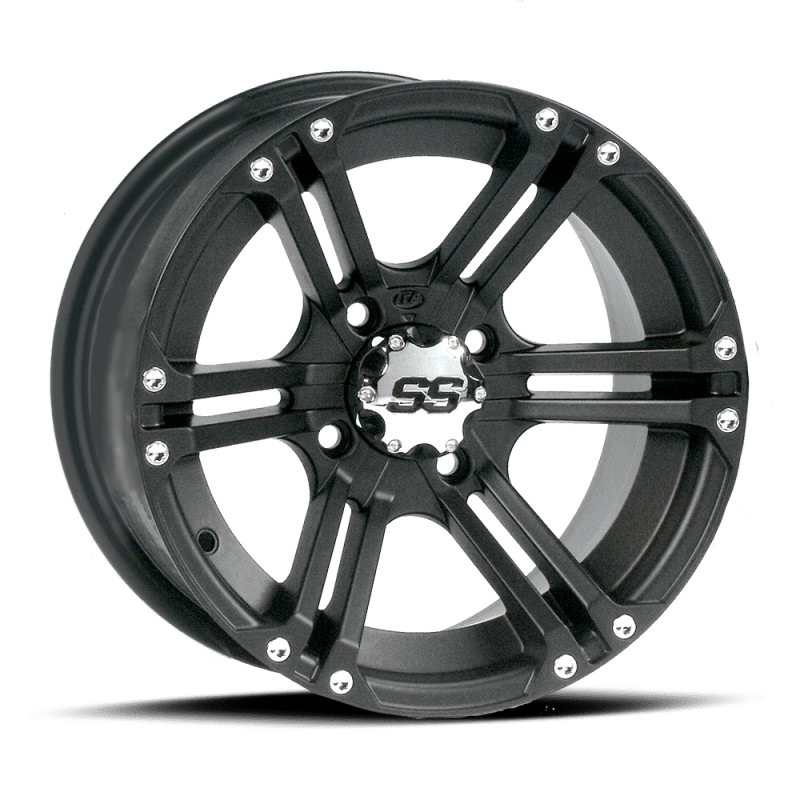 ITP SS 212 14x6 / 4x110 BP / 4+2 Offset Black Wheel