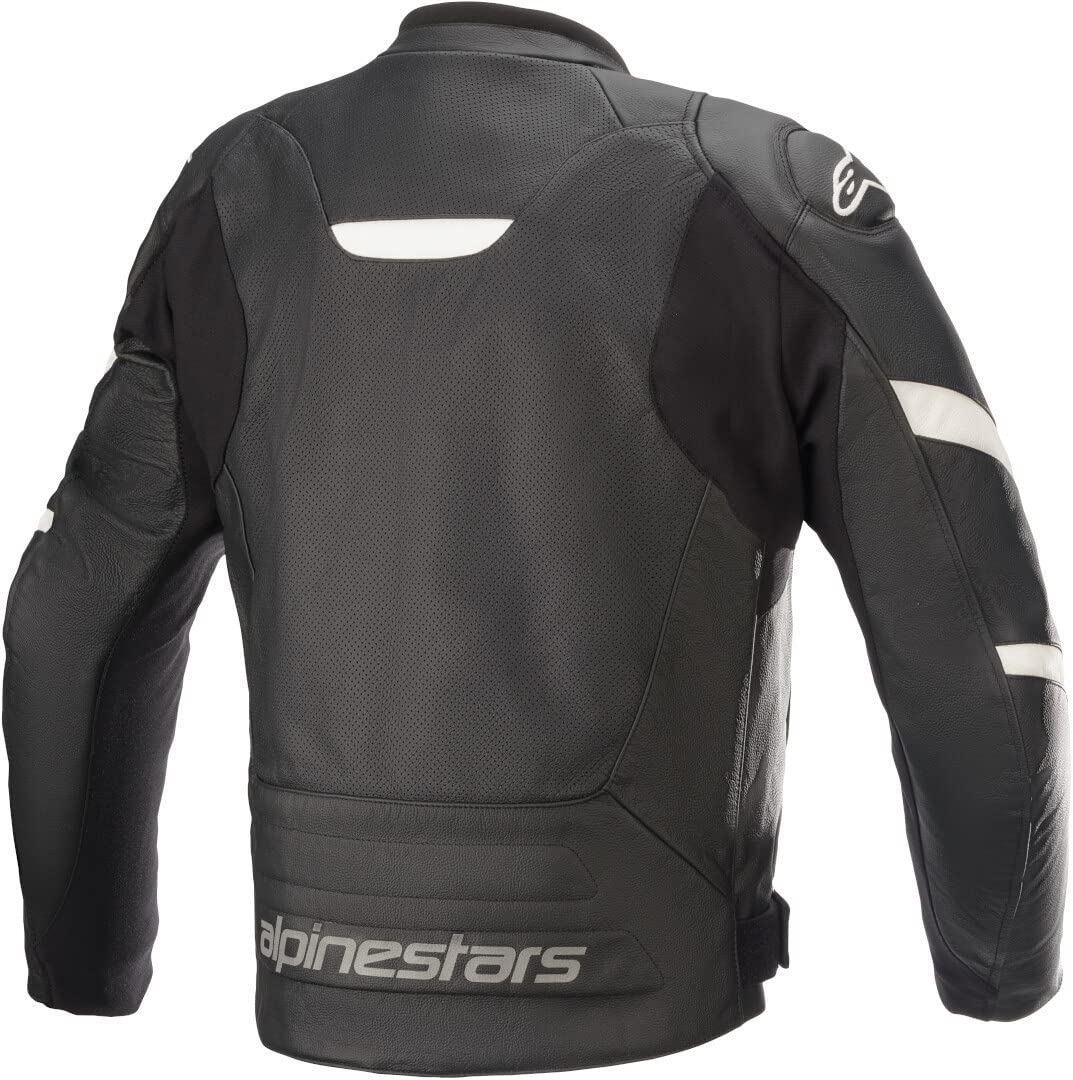 Alpinestars Faster V2 Airflow Motorcycle Jacket (Black/White) Size 56