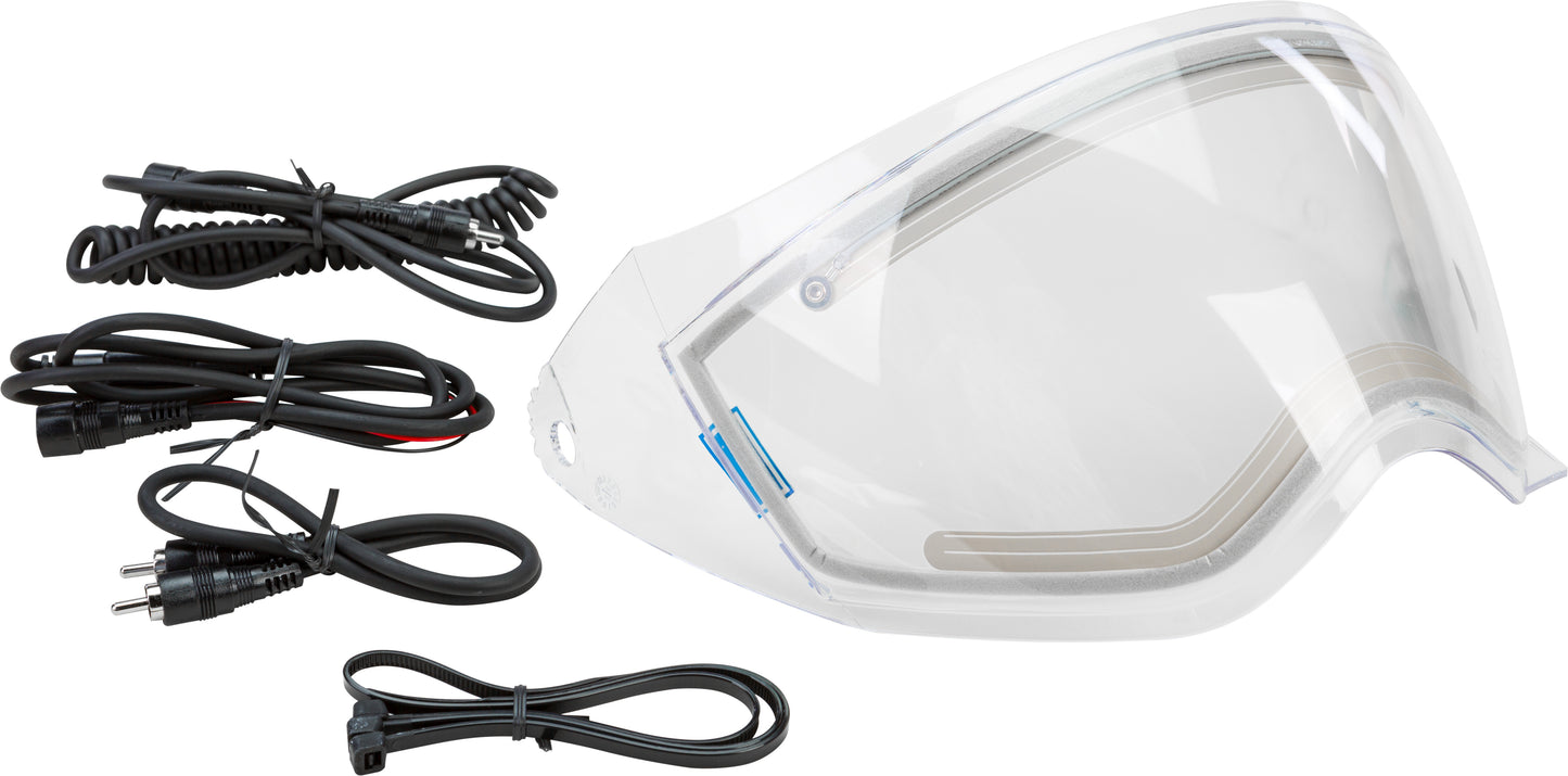 GMAX Electric Shield w/ Cord for GM-11 and GM-11S Helmets (Clear)