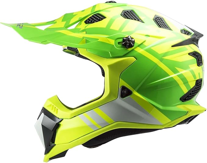 LS2 MX-Off Road Subverter Evo Gammax Helmet (Gloss Hi-Vis Yellow Green)