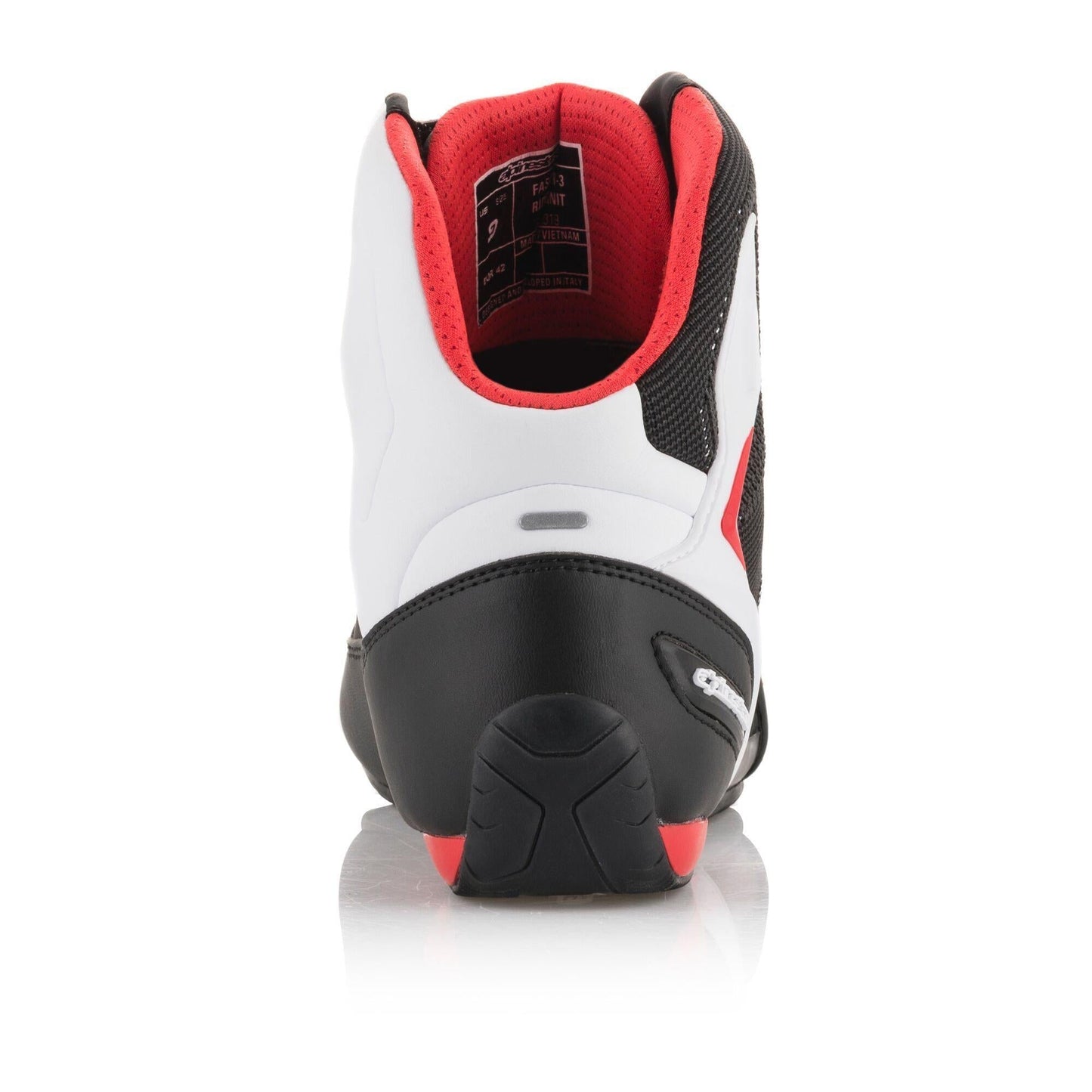 Alpinestars Faster-3 Rideknit® Shoes (Black / White / Red)