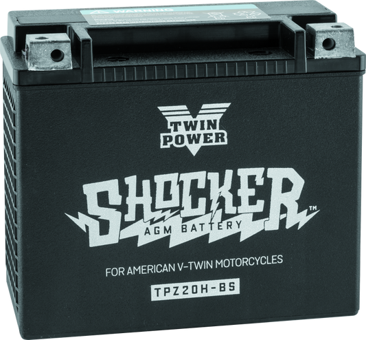 Twin Power YTX-20H Shocker Battery Replaces H-D 65991-82B 310 CCA