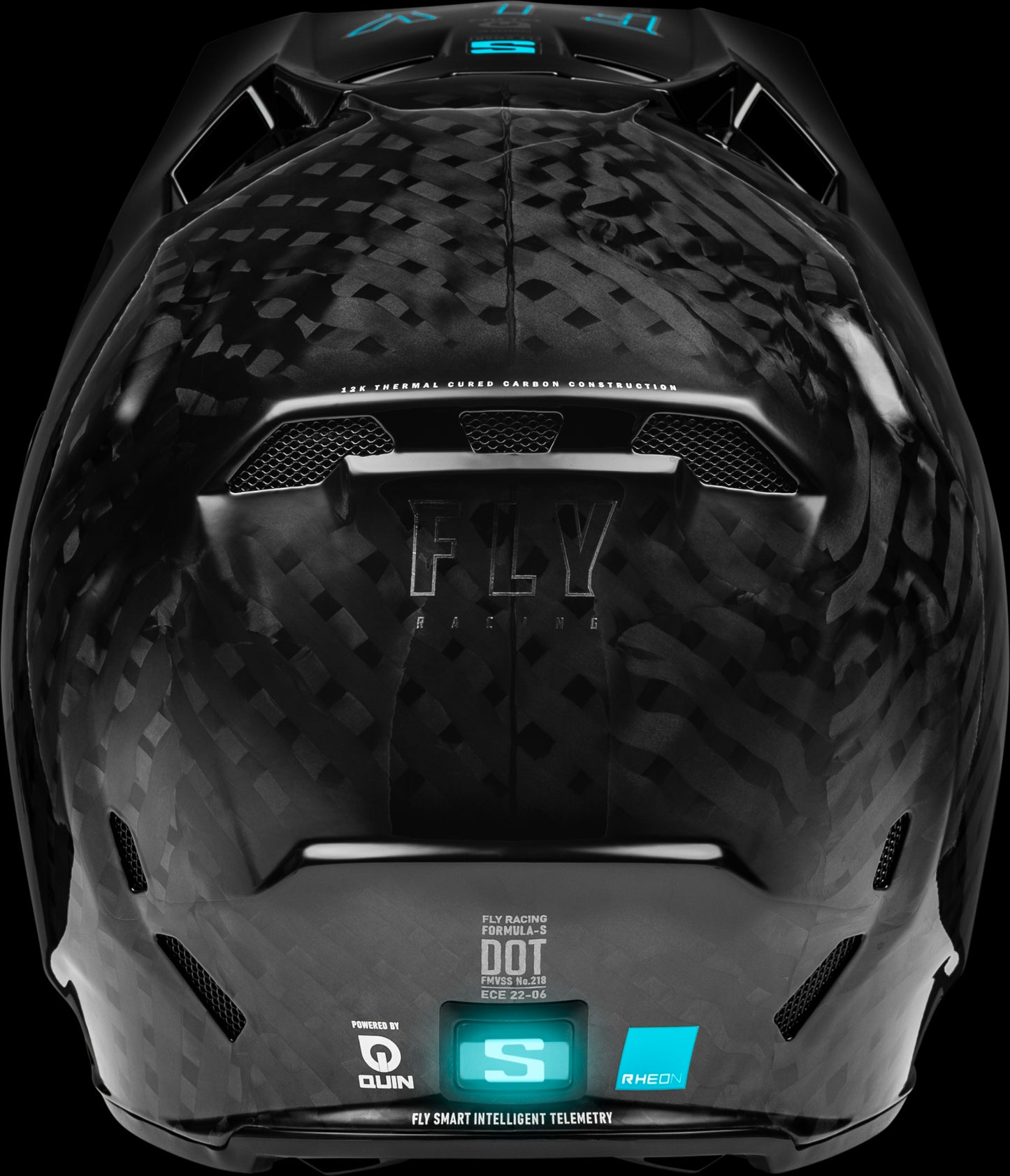 Fly Racing Formula S Carbon Helmet (Black)