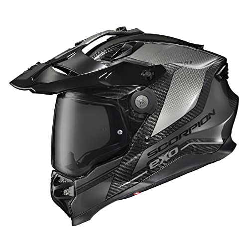 ScorpionEXO XT9000 Carbon Fiber Adventure Helmet (Trailhead Graphic Phantom) - 2XL