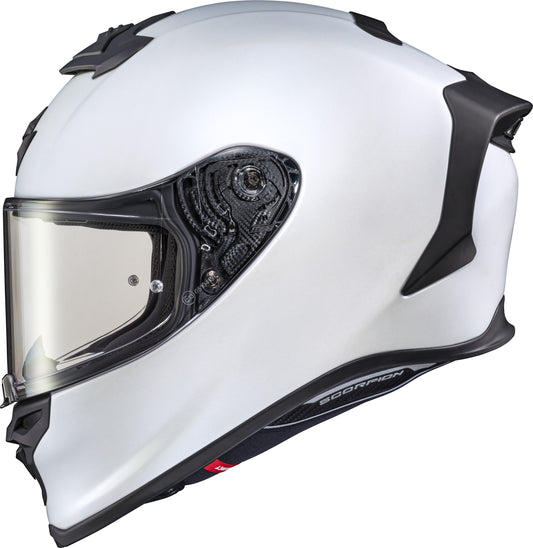 Exo R1 Air Full Face Helmet Matte Pearl White Lg