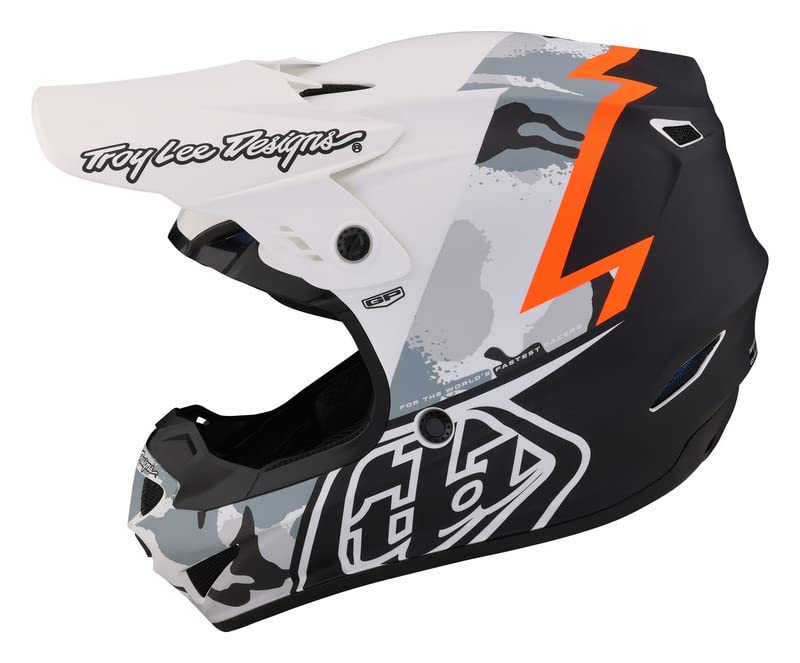 Troy Lee Designs Youth GP Volt Camo White Helmet size Medium