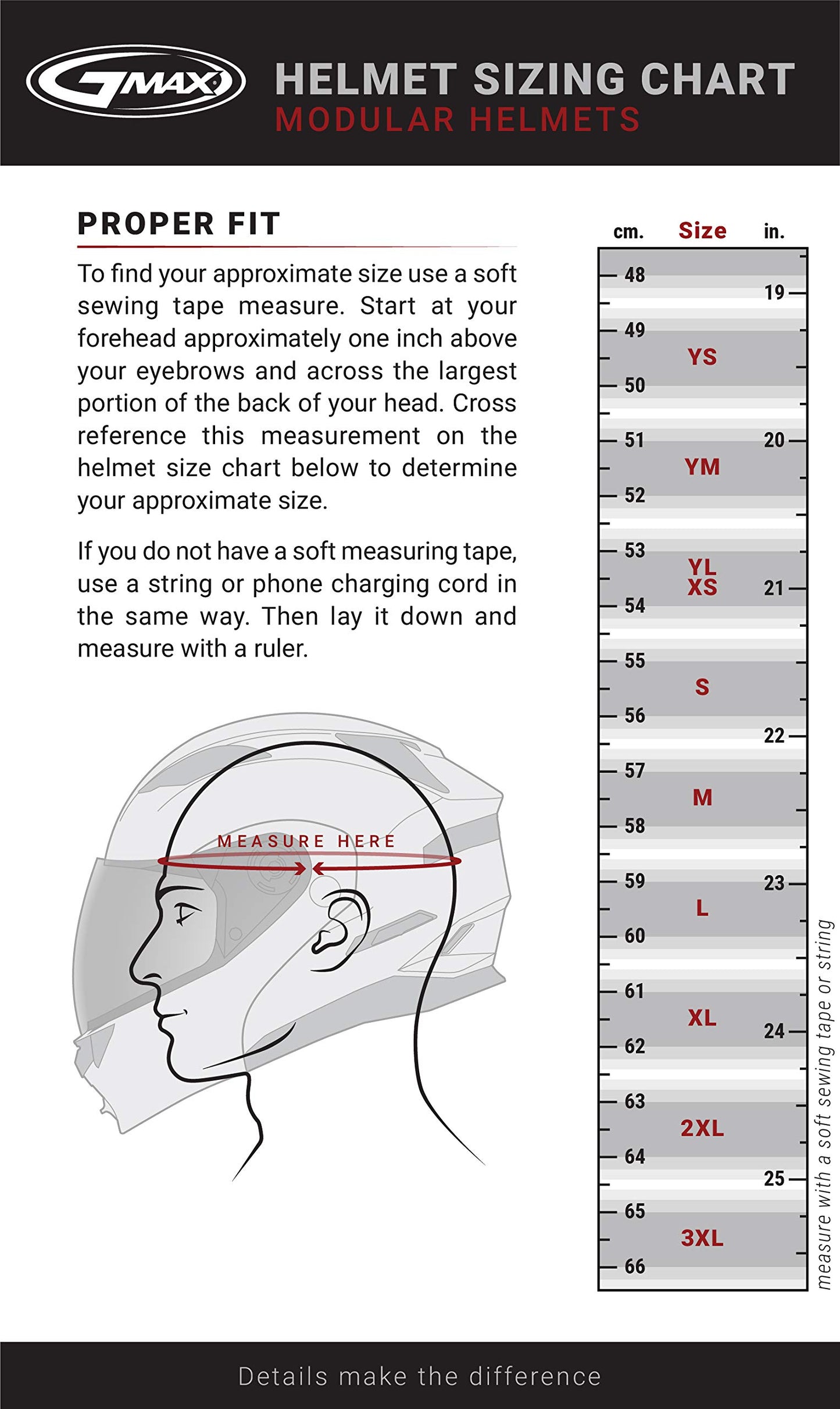 GMAX Modular Helmet MD-01S (Dual Lens Shield) - Snow & Motorsports