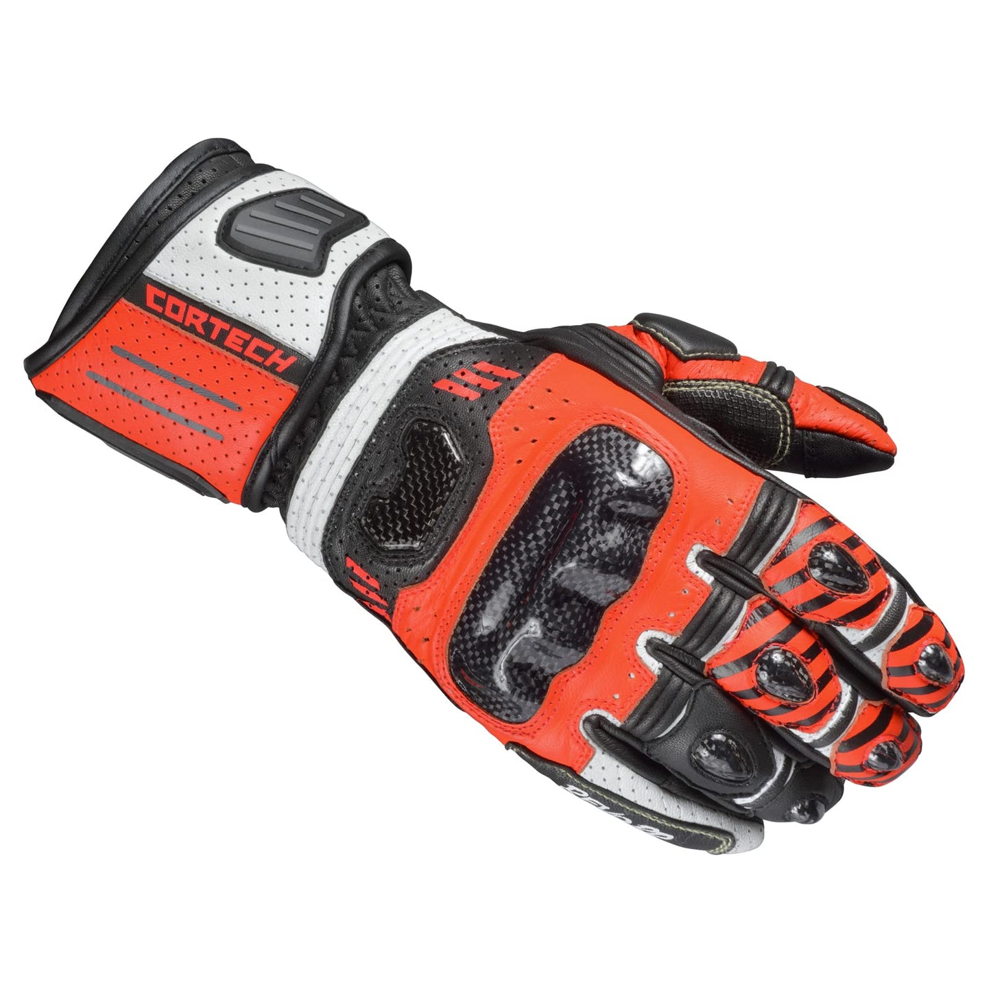 Cortech Revo Sport RR Motorcycle Gloves (Red/White) - XXL