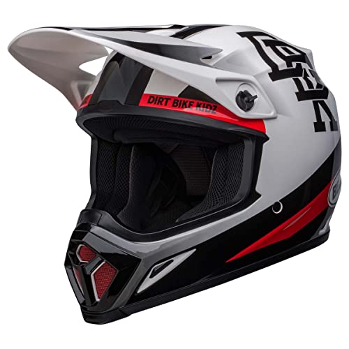 Bell MX-9 MIPS Helmet (Twitch DBK Gloss White/Black, XX-Large)