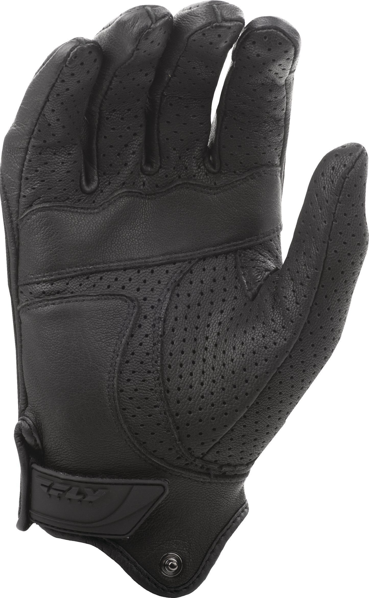 FLY Racing Adult Thrust Leather Gloves (Black) - Small