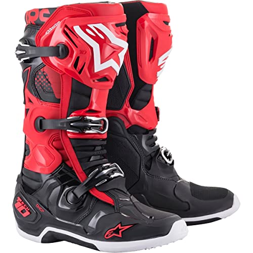 Alpinestars Tech 10 Boots (Red/Black) Size 9