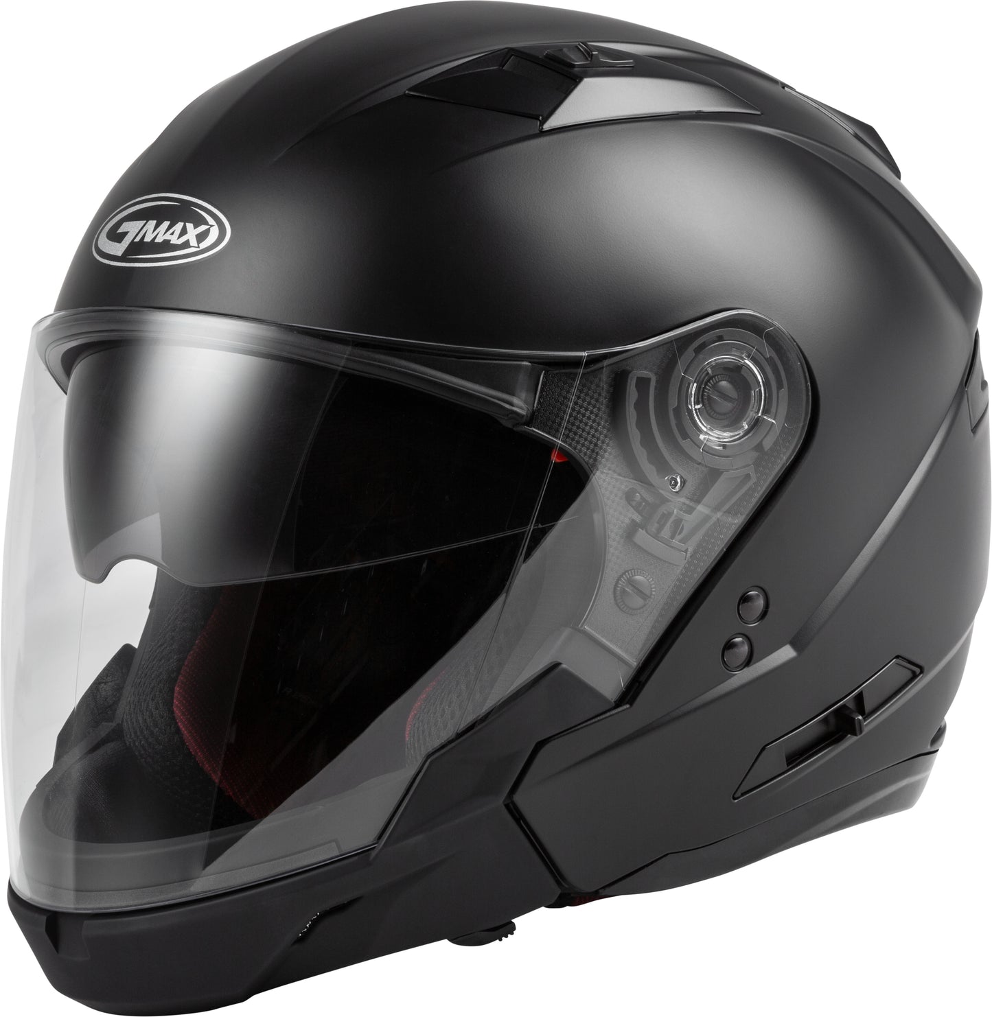 GMAX OF-77 Open-Face Motorcycle Helmet (Matte Black) - Small