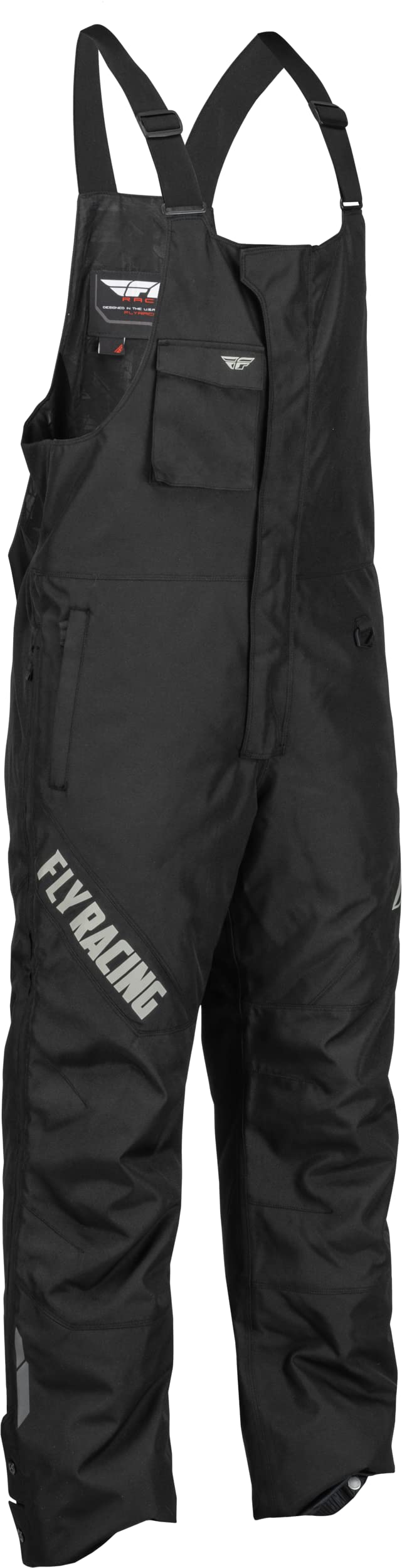 Fly Racing Aurora Bib Snow Suit (Black/Black)