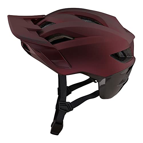 Troy Lee Designs Flowline SE Radian Adult Mountain Bike Helmet MIPS  (Burgundy/Charcoal)