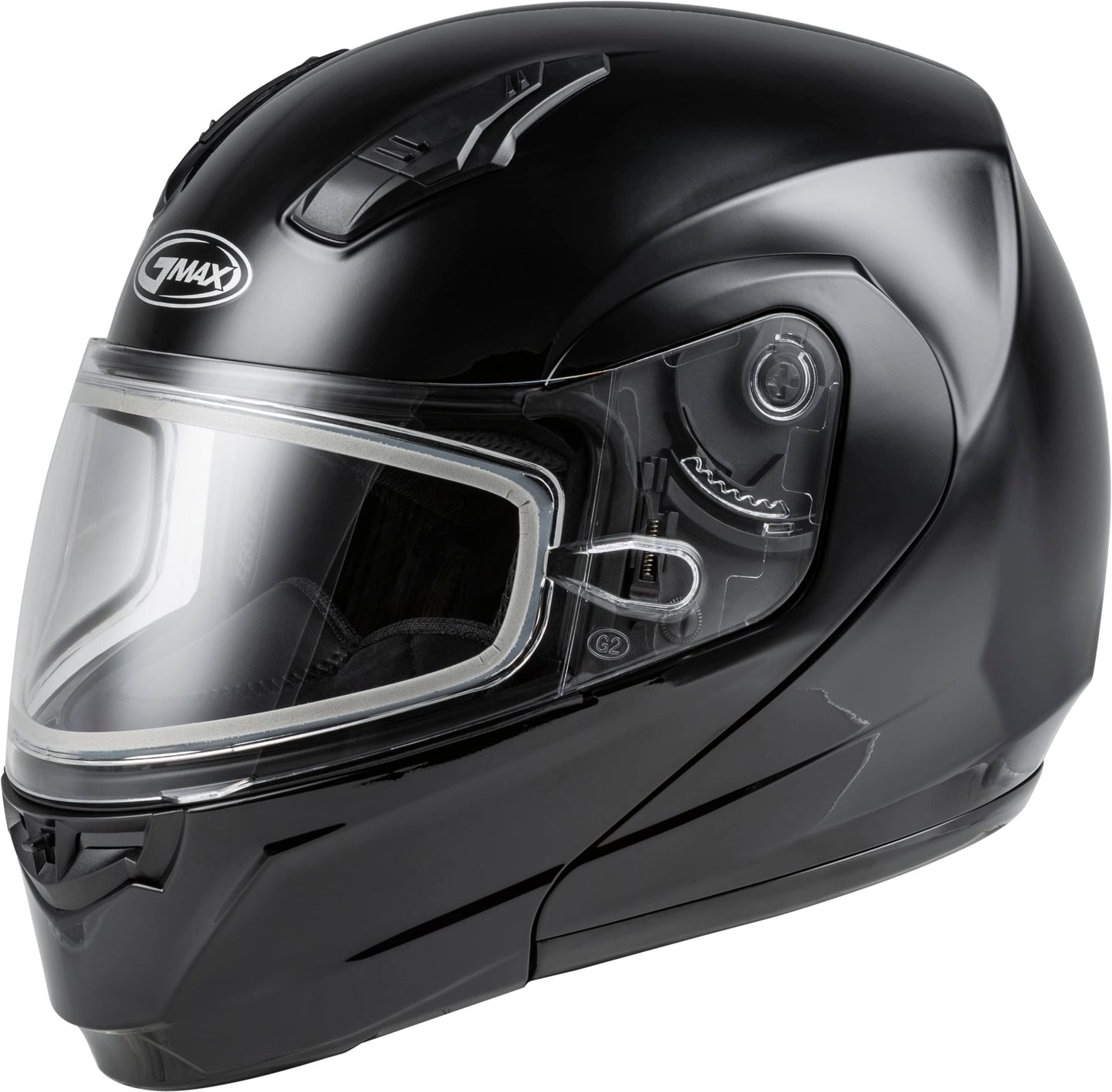 GMAX MD-04S Modular Snow Helmet w/ Dual Lens Shield (Black)