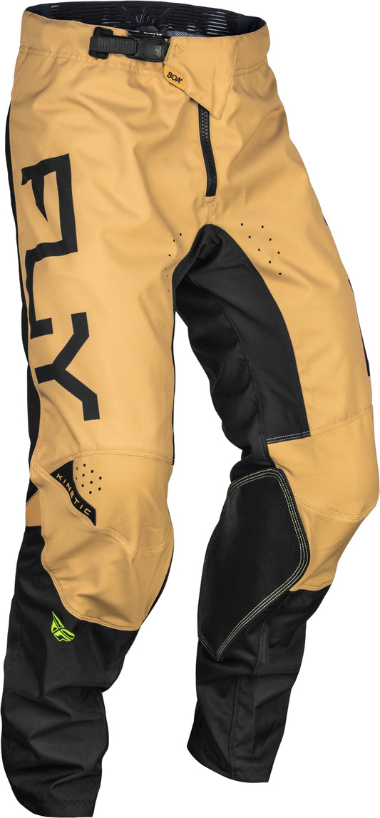 Fly Racing 2024 Adult Kinetic Reload Pants (Khaki/Black)