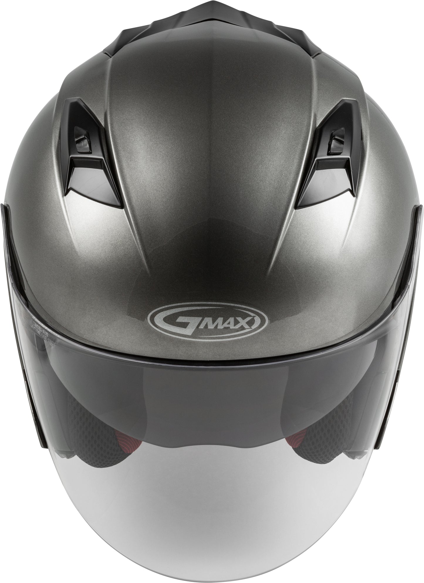 GMAX OF-77 Open-Face Motorcycle Helmet (Titanium) - XS