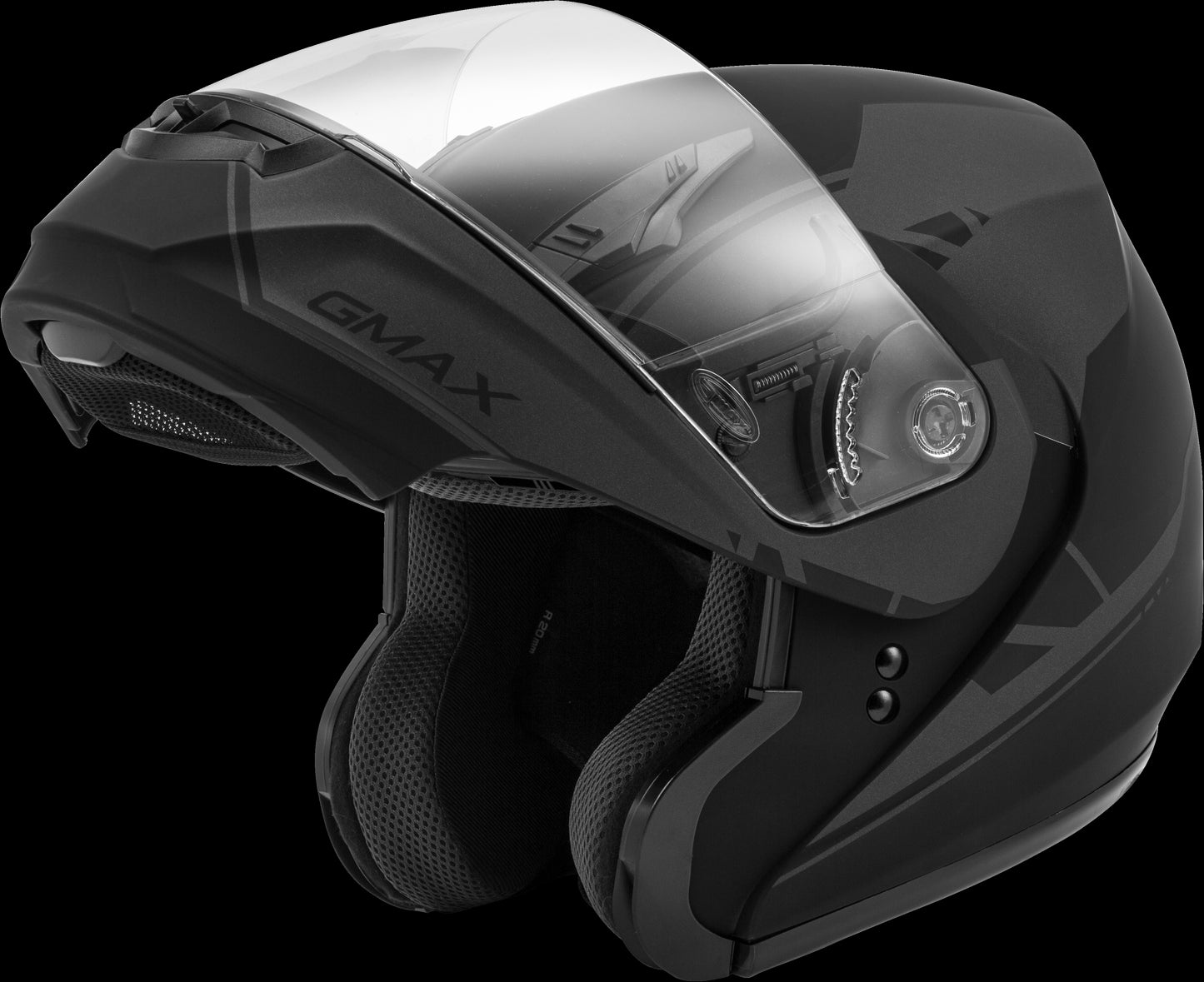 GMAX MD-04 Modualar Helmet (Matte Black/Grey)