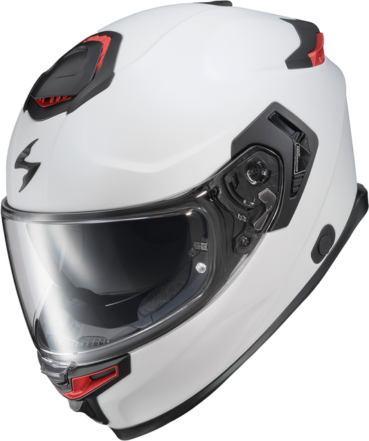 Scorpion EXO Eclipse Full Face Helmet Matte Pearl White ECL-0052 XS