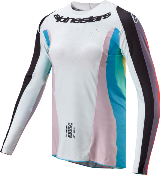 Alpinestars Women's Stella Techstar MX Jersey (Black/Mulitcolor) - XS