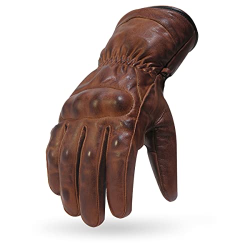 TORC Donner Motorcycle Gloves (Brown Antique)