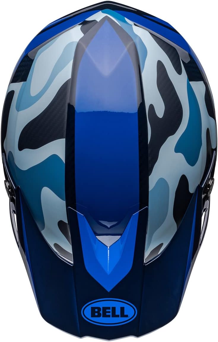 Bell Moto-10 Spherical MIPS Helmet (Ferrandis Mechant Matte/Gloss Dark Blue/Light Blue)