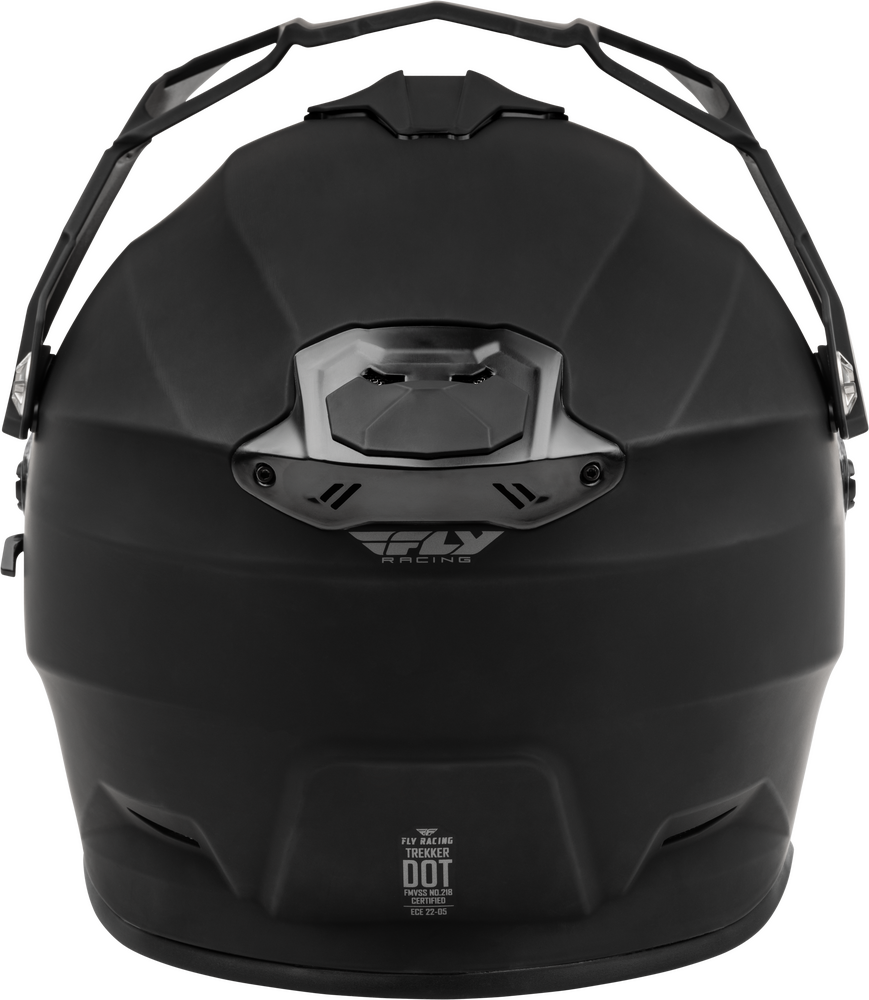 Fly Racing Trekker Solid Helmet (Matte Black)