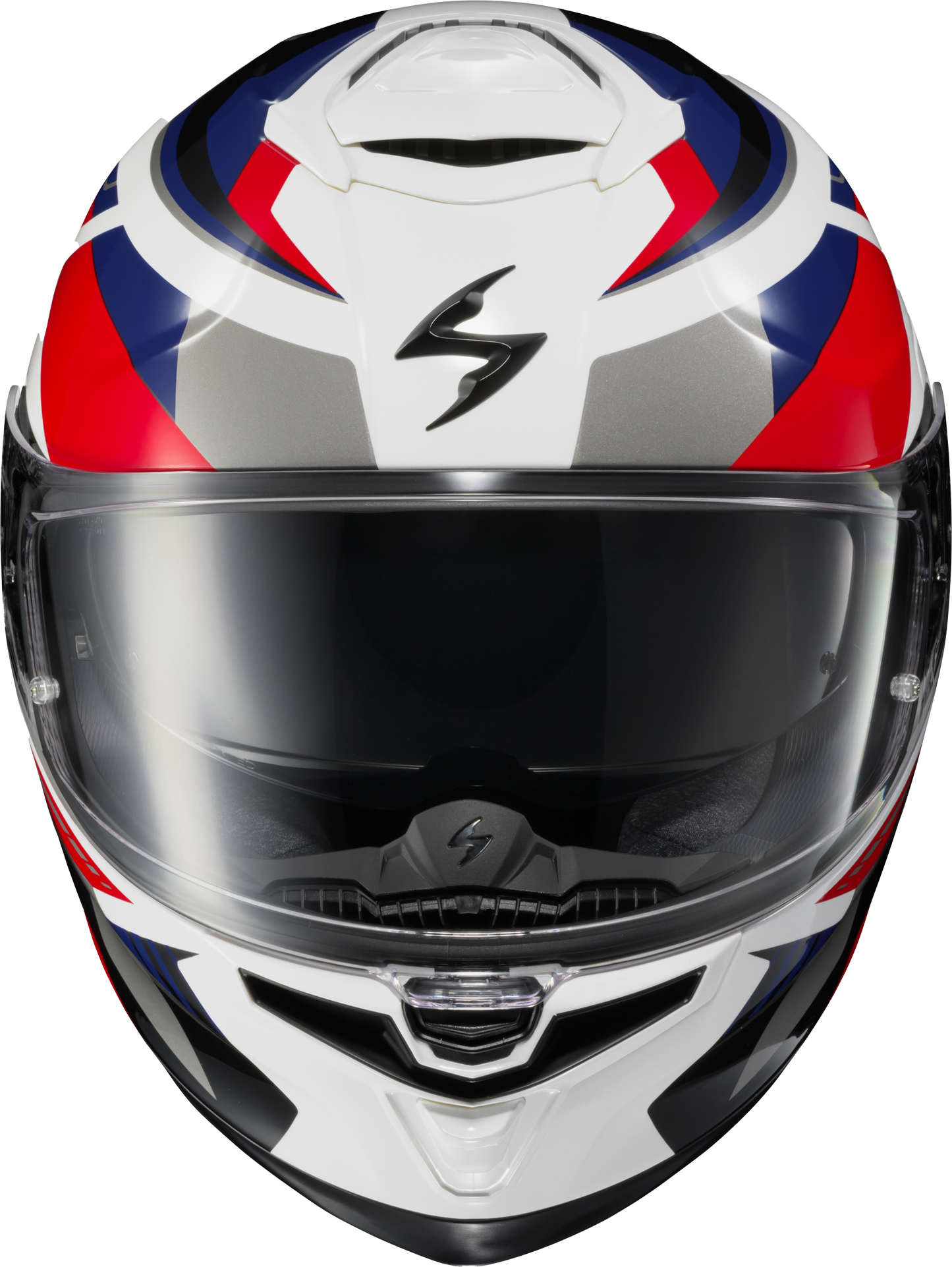 Scorpion EXO ECL-1103 Eclipse Full Face Helmet in Lunar White/Red/Blue - Small