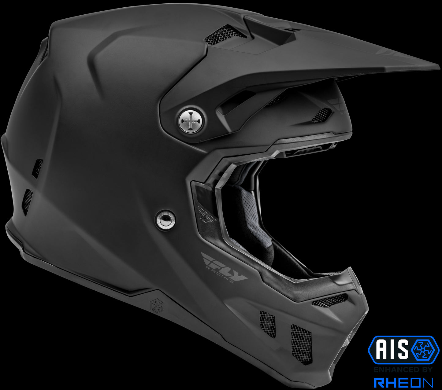 Fly Racing Formula CC MX Helmet (Matte Black) - Large