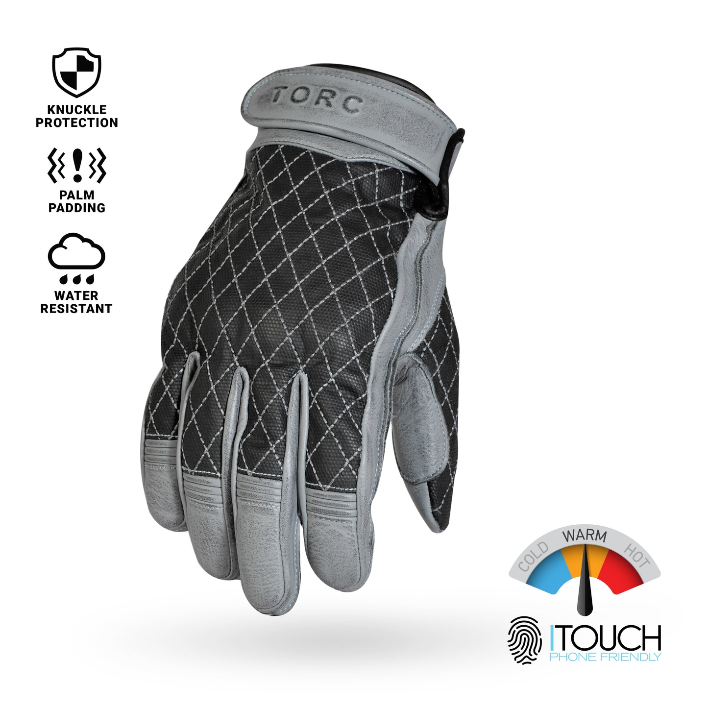 TORC Motorcycle Gloves (Del Rey)