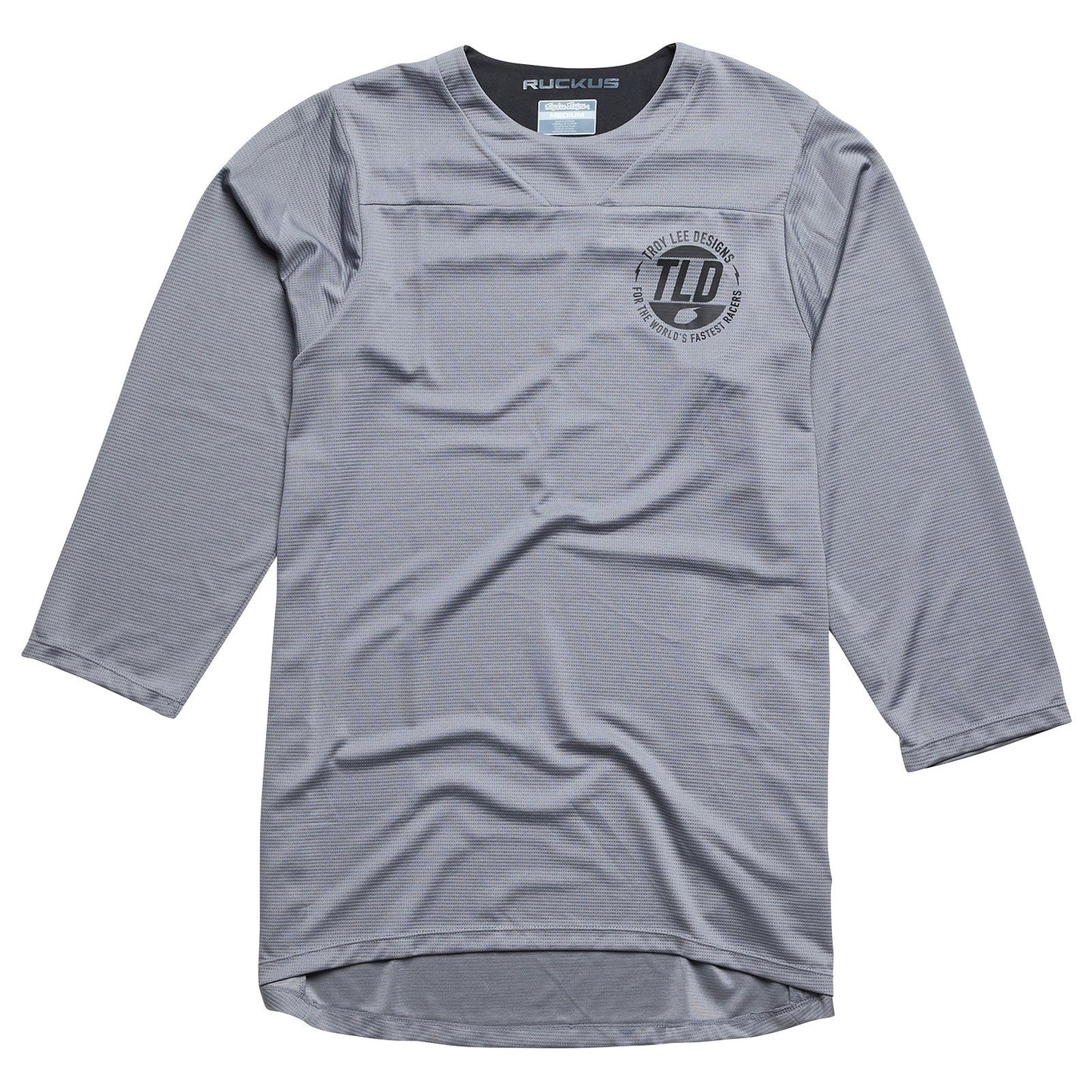 Troy Lee Designs Men's 3/4 Sleeve Ruckus Jersey (Industry) - Charcoal