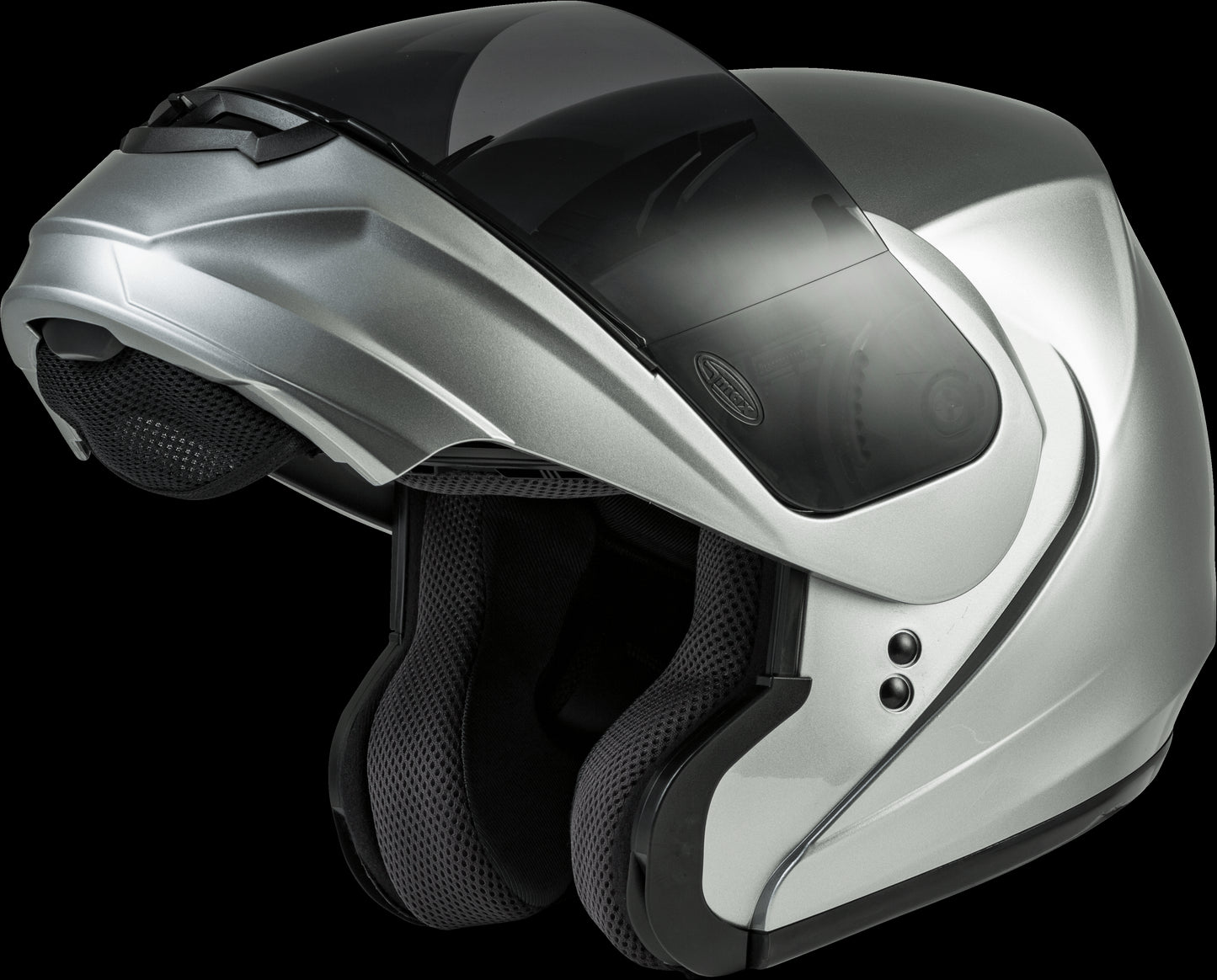 GMAX MD-04 Modular Helmet (Metallic Silver) - XS