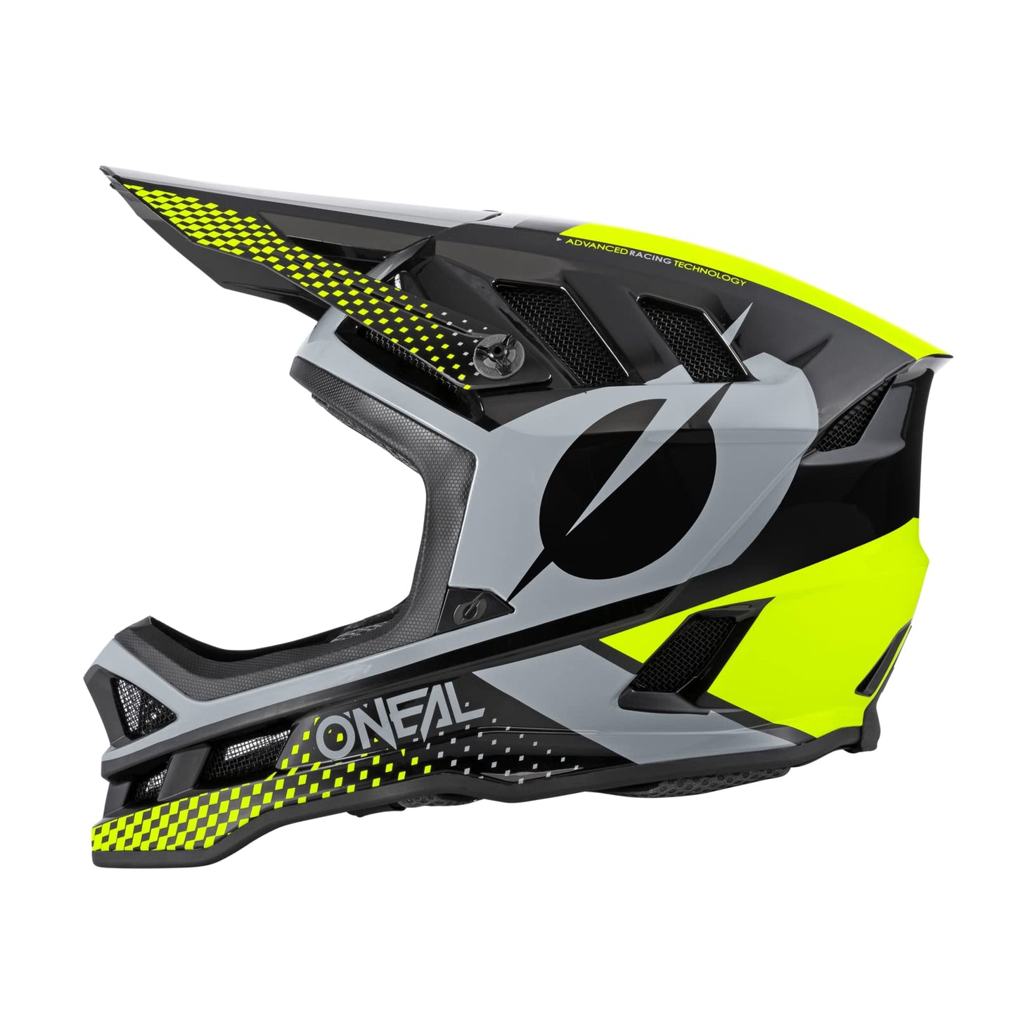 O'Neal Blade Polyacrylite Helmet (Ace Black/Neon Yellow) - Large