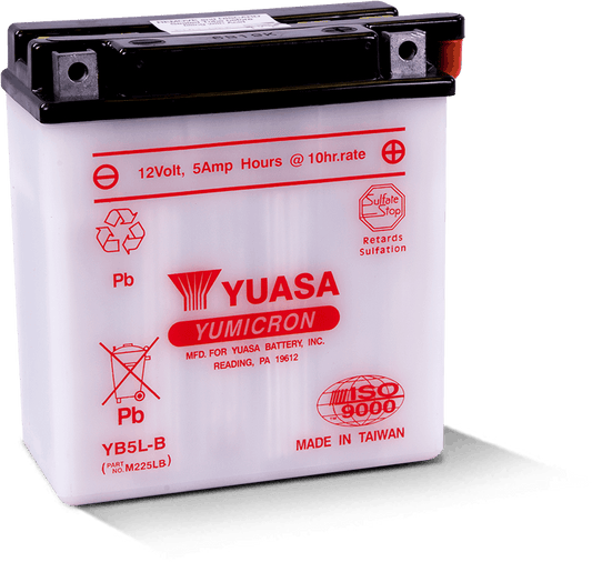 Yuasa YB5L-B Yumicron 12 Volt Battery