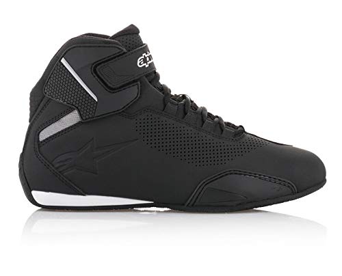 Alpinestars Sektor Vented Motorcycle Shoes (Black) Size 6