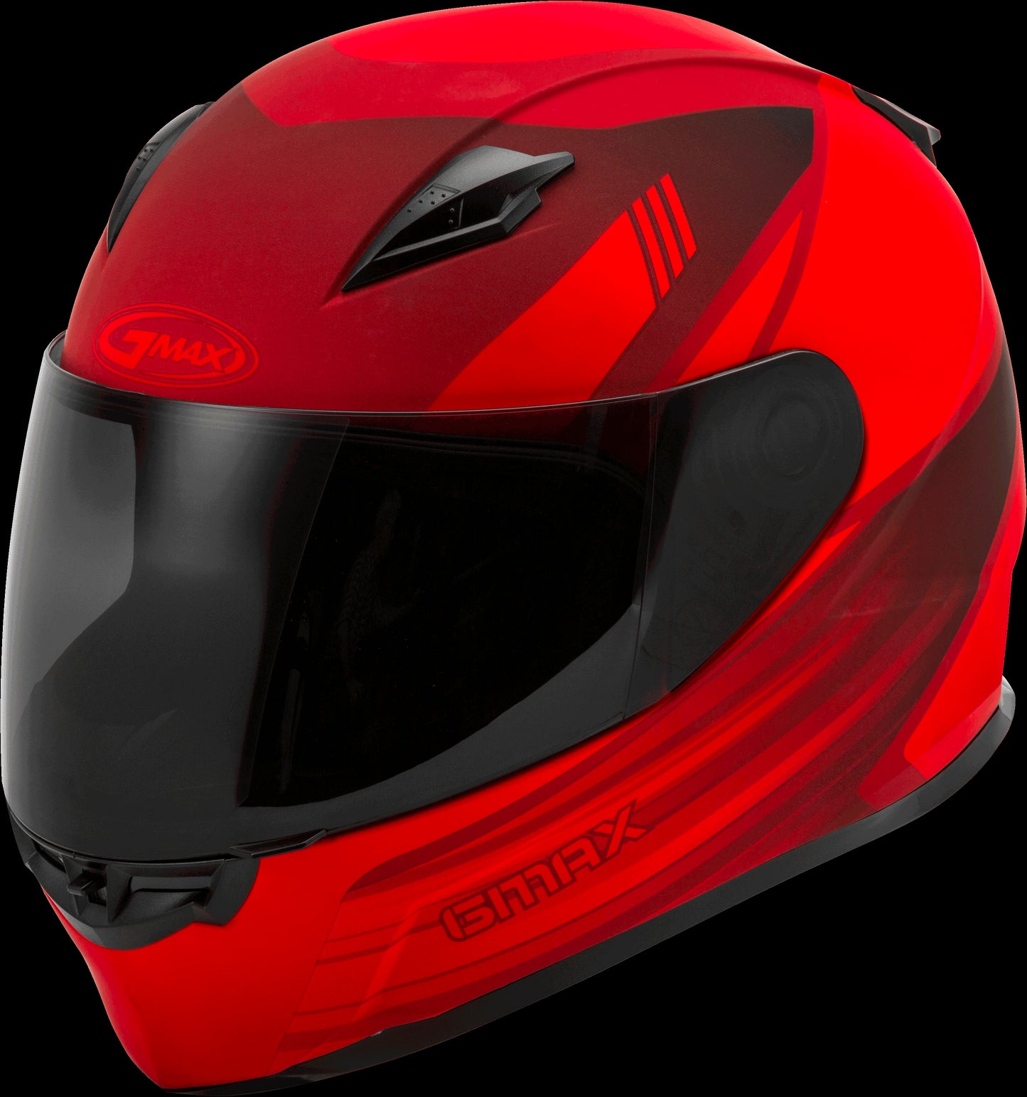 GMAX FF-49 Deflect Motorcycle Helmet (Matte Red)