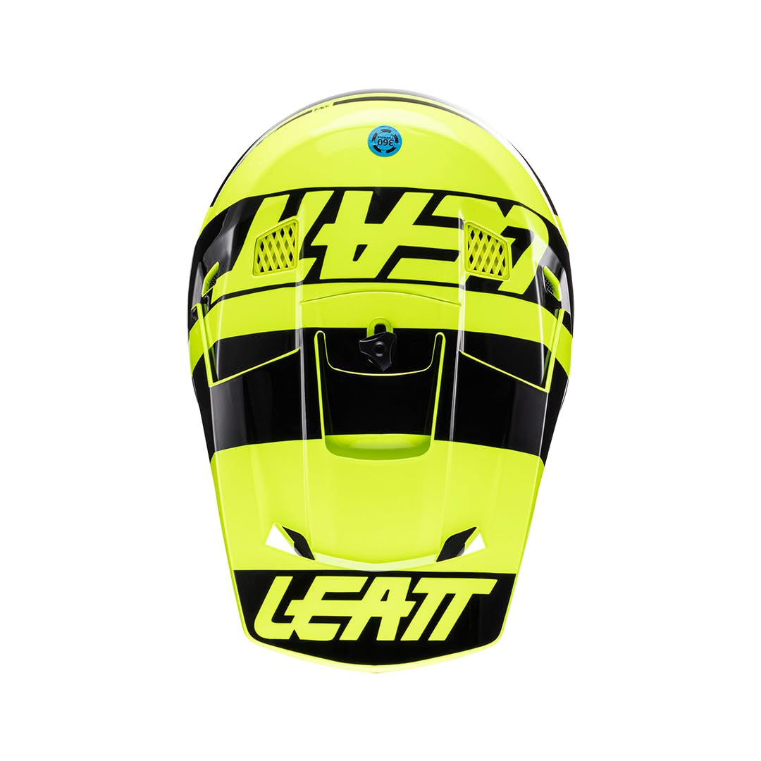 Leatt Helmet Moto 3.5 Jr V24 Citrus - Medium 51-52cm