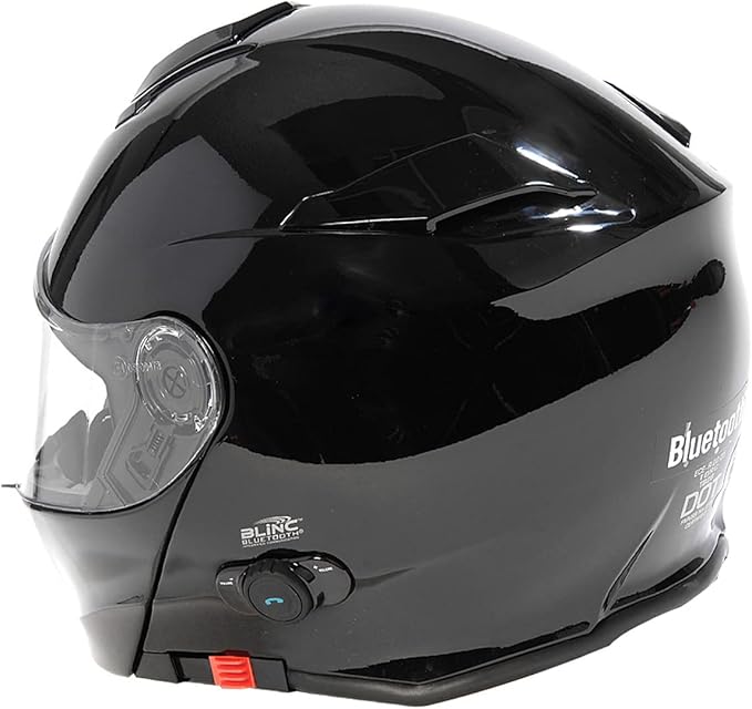 TORC T28B Bluetooth Integrated Motorcycle Helmet (Gloss Black)